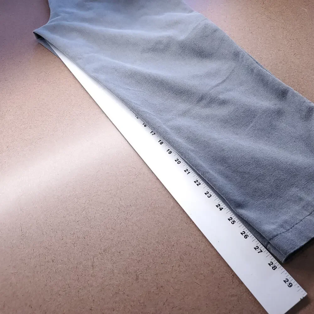 VTG Dockers Pleated Canvas Khakis Men 34x32 Gray Cotton 90s Dad Core‎ Gorpcore